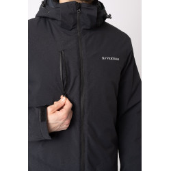 Parka impermeable B Vertigo Milo para hombre Gris antracita oscuro