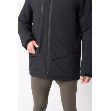 Parka impermeable B Vertigo Milo para hombre Gris antracita oscuro