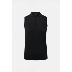 Camiseta de entrenamiento Emmie sin mangas para mujer Horze cooling Negro