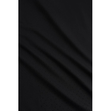 Camiseta de entrenamiento Horze Emmie para mujer de enfriamiento de manga corta Negro
