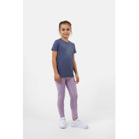 Camiseta Horze Wilda Young Rider de manga corta Gris