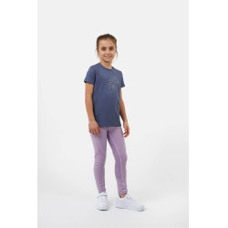 Camiseta Horze Wilda Young Rider de manga corta Gris