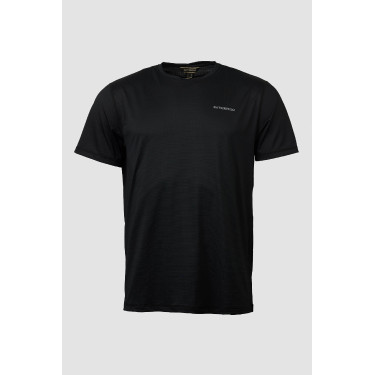 Camiseta técnica B Vertigo Mikael para hombre Belleza negra Negro