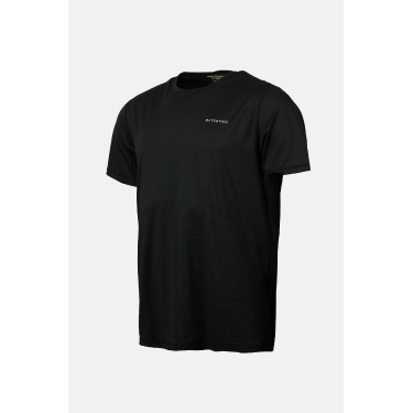Camiseta técnica B Vertigo Mikael para hombre Belleza negra Negro
