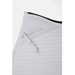 Manta de silla unisex Horze Symphony Blanco / azul turquesa