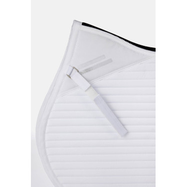 Manta de silla unisex Horze Symphony Blanco / azul turquesa