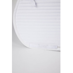 Manta de silla unisex Horze Symphony Blanco / azul turquesa