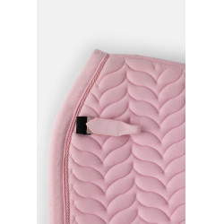 Manta de doma Horze Velvet Wave Rosa pálido