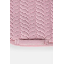 Manta de doma Horze Velvet Wave Rosa pálido