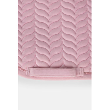 Manta de doma Horze Velvet Wave Rosa pálido