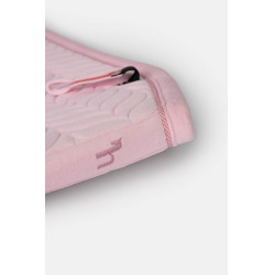 Manta de doma Horze Velvet Wave Rosa pálido