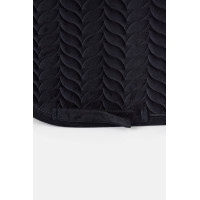 Manta de silla Horze Velvet Wave unisex Odisea marina Azul marino