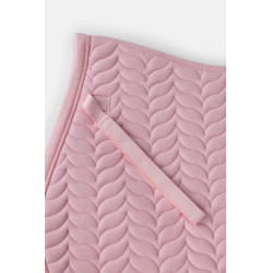 Manta de silla Horze Velvet Wave unisex Rosa pálido