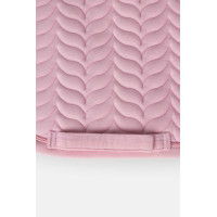 Manta de silla Horze Velvet Wave unisex Rosa pálido