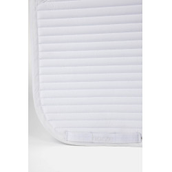 Manta de doma Horze Symphony Blanco / azul turquesa
