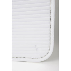 Manta de doma Horze Symphony Blanco / azul turquesa