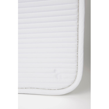 Manta de doma Horze Symphony Blanco / azul turquesa