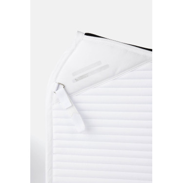 Manta de doma Horze Symphony Blanco / azul turquesa