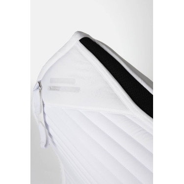 Manta de doma Horze Symphony Blanco / azul turquesa