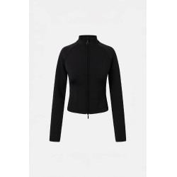 Chaqueta de entrenamiento perforada Horze Viveka para mujer Negro Chaqueta de entrenamiento perforada Horze Viveka para mujer Negro
