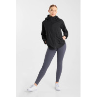 Chaqueta de equitación Horze Fiora ligera e impermeable para mujer Azul marino oscuro