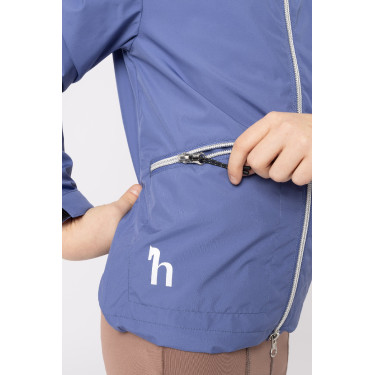 Chaqueta de concurso forrada Yona para niño/a Mañana de terciopelo Azul