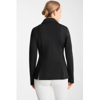 Chaqueta de concurso Horze Gisela perforada para mujer Negro