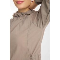 Chaqueta Horze Adelyn para mujer con protección antiinsectos Ambiente Beige