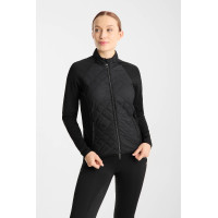Chaqueta híbrida para mujer Horze Adelle Negro
