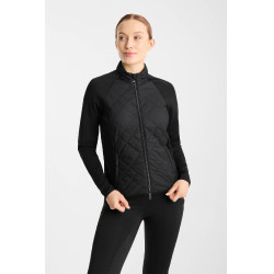 Chaqueta híbrida para mujer Horze Adelle Negro Chaqueta híbrida para mujer Horze Adelle Negro