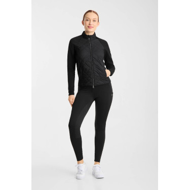 Chaqueta híbrida para mujer Horze Adelle Negro Chaqueta híbrida para mujer Horze Adelle Negro