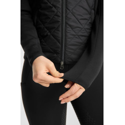 Chaqueta híbrida para mujer Horze Adelle Negro Chaqueta híbrida para mujer Horze Adelle Negro