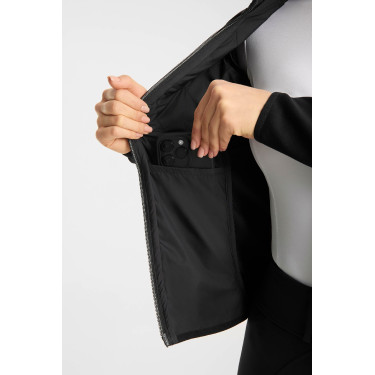 Chaqueta híbrida para mujer Horze Adelle Negro Chaqueta híbrida para mujer Horze Adelle Negro