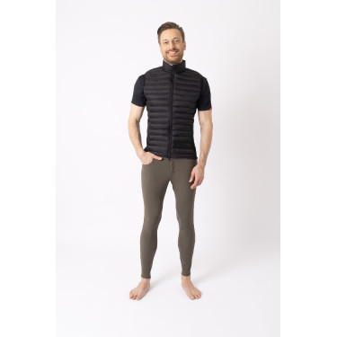 Chaleco de Equitación Acolchado Ultra Ligero para Hombre Simon Gris antracita oscuro Chaleco de Equitación Acolchado Ultra Ligero para Hombre Simon Gris antracita oscuro