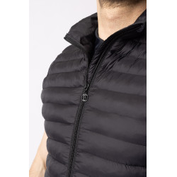 Chaleco de Equitación Acolchado Ultra Ligero para Hombre Simon Gris antracita oscuro Chaleco de Equitación Acolchado Ultra Ligero para Hombre Simon Gris antracita oscuro