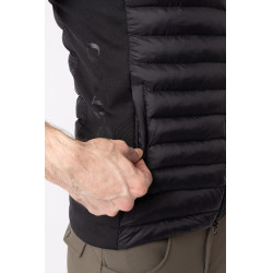 Chaleco de Equitación Acolchado Ultra Ligero para Hombre Simon Gris antracita oscuro Chaleco de Equitación Acolchado Ultra Ligero para Hombre Simon Gris antracita oscuro