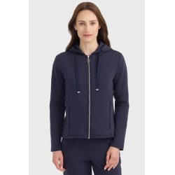 Sudadera con cremallera Harcour Clarianne mujer Marino Azul marino