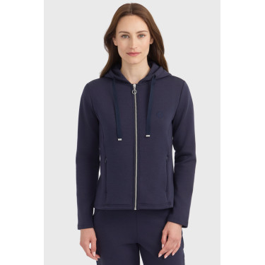 Sudadera con cremallera Harcour Clarianne mujer Marino Azul marino