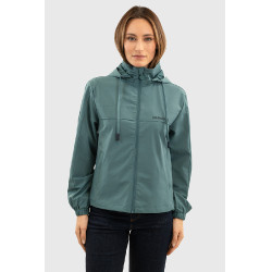 Chaqueta Harcour Boreal mujer Pavo real Azul Chaqueta Harcour Boreal mujer Pavo real Azul