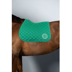 Alfombra Sunny y gorro Funny Harcour pack Verde / dorado claro