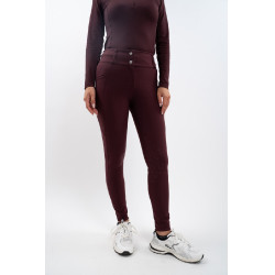Pantalón de equitación Luce Harcour Berenjena Burdeos