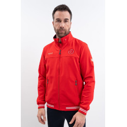 Chaqueta Harcour Menthue Unisex Swiss Equestrian Friends Roja Rojo