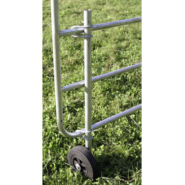 Rueda de soporte para puerta de campo Kerbl