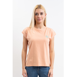 Camiseta Harcour Tchaka mujer Albacoque Naranja