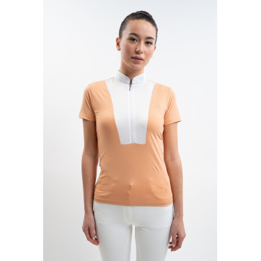 Polo de concurso Harcour Paris mujer Albacoque Naranja