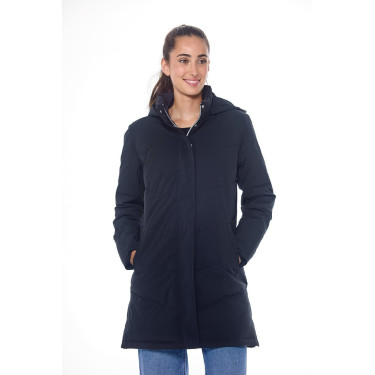 Parka larga Harcour Pich mujer Negro