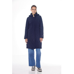 Trench Harcour Taylor cálido mujer Marino Azul marino