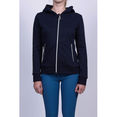 Sudadera con cremallera Harcour Sworm mujer Marino Azul marino