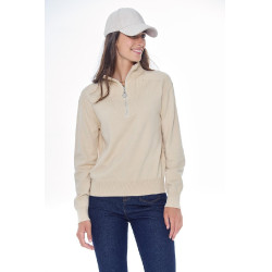 Jersey Harcour Pachana mujer Marfil Beige