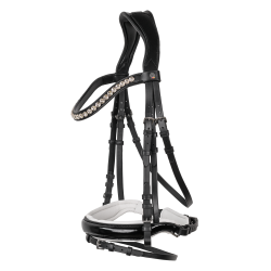 Brida Evermore X-Line Waldhausen Negro / blanco